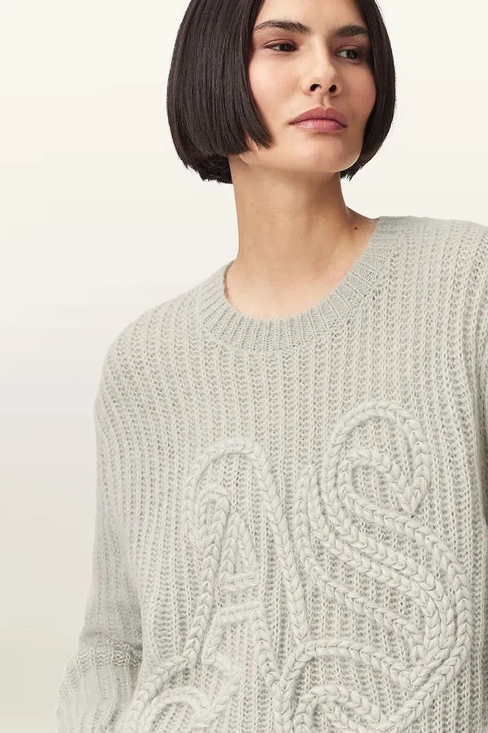 AllSaints Yünlü Kazak CHAIN