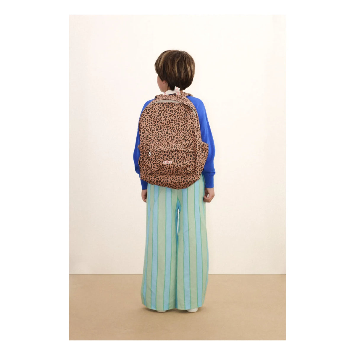 Tinycottons - Leopardenrucksack | Braun