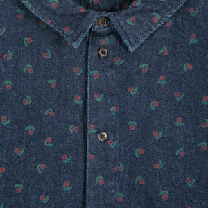 Bobo Choses – Swamp Whirl Bio-Baumwollhemd | Marineblau