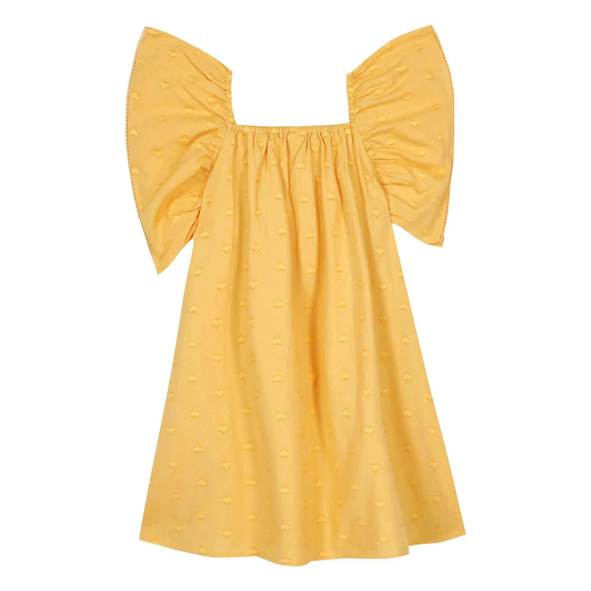 Bonton - Rêve Cœurs Kleid | Gelb