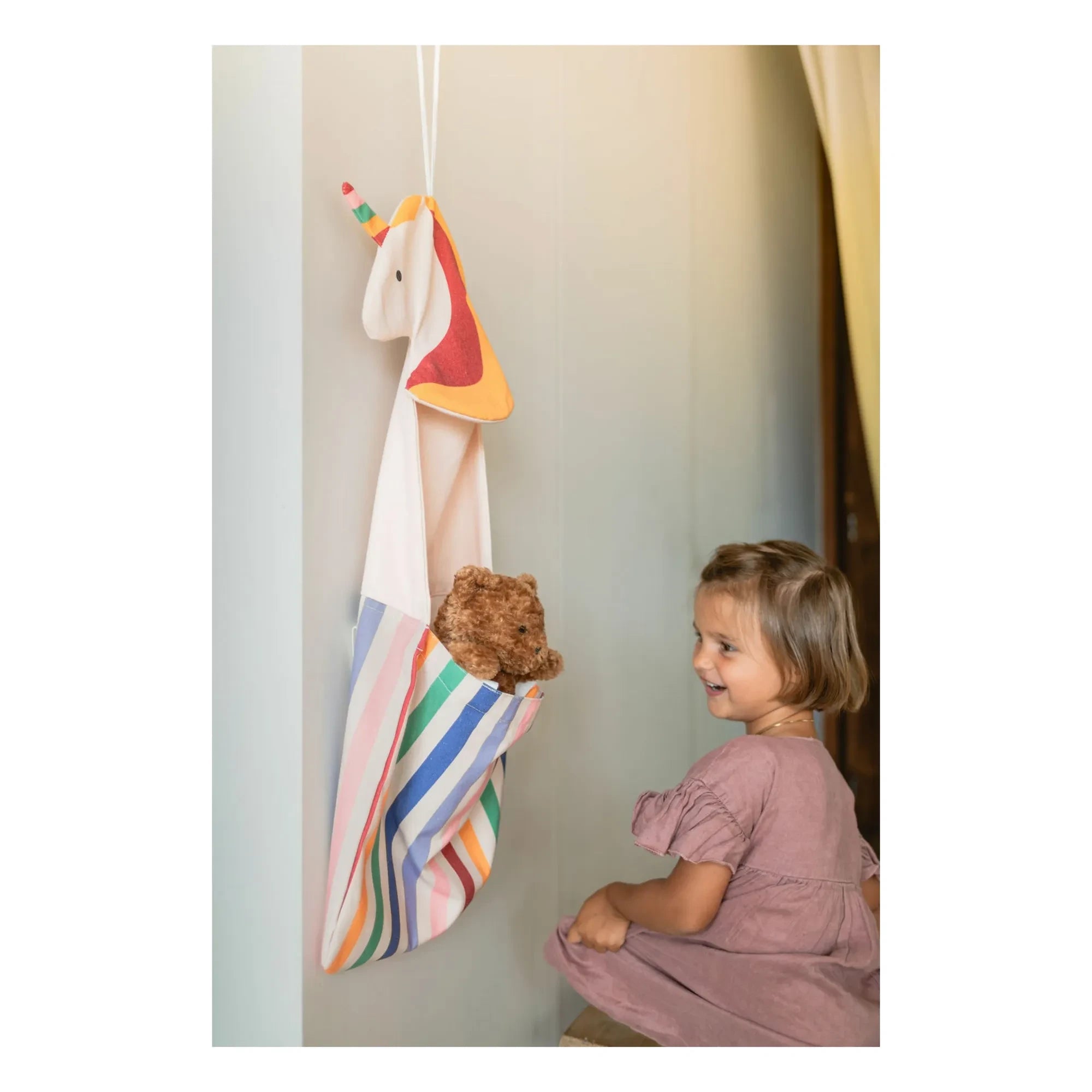 Play and Go - Toto Aufbewahrungstasche - Einhorn | Beige