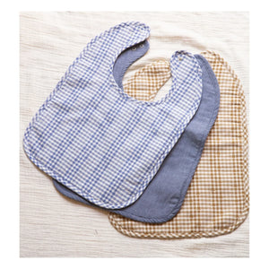 Editions Aimable - Bib Bertille | Noisette Vichy Cotton