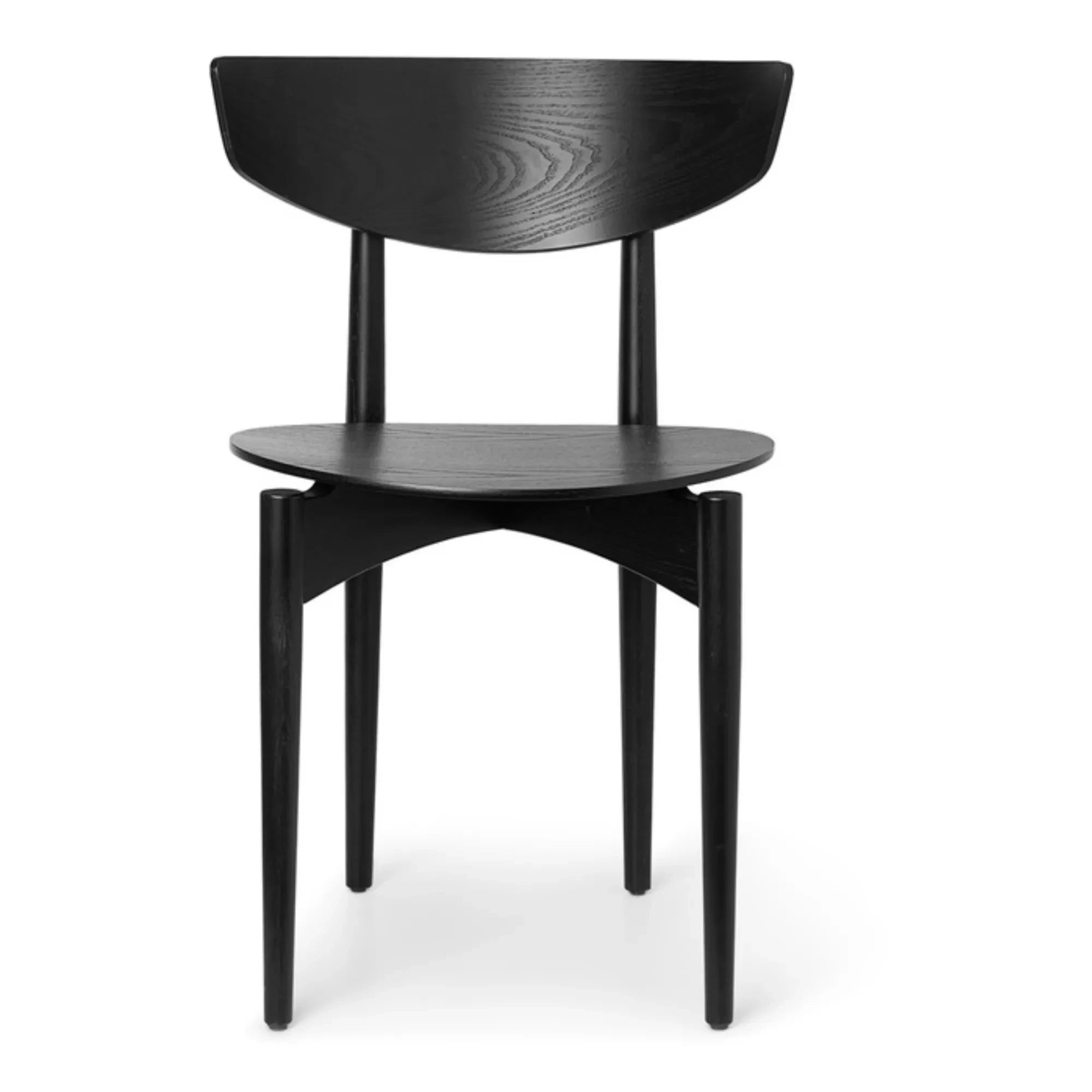 Ferm Living - Herman Holzstuhl | Schwarz