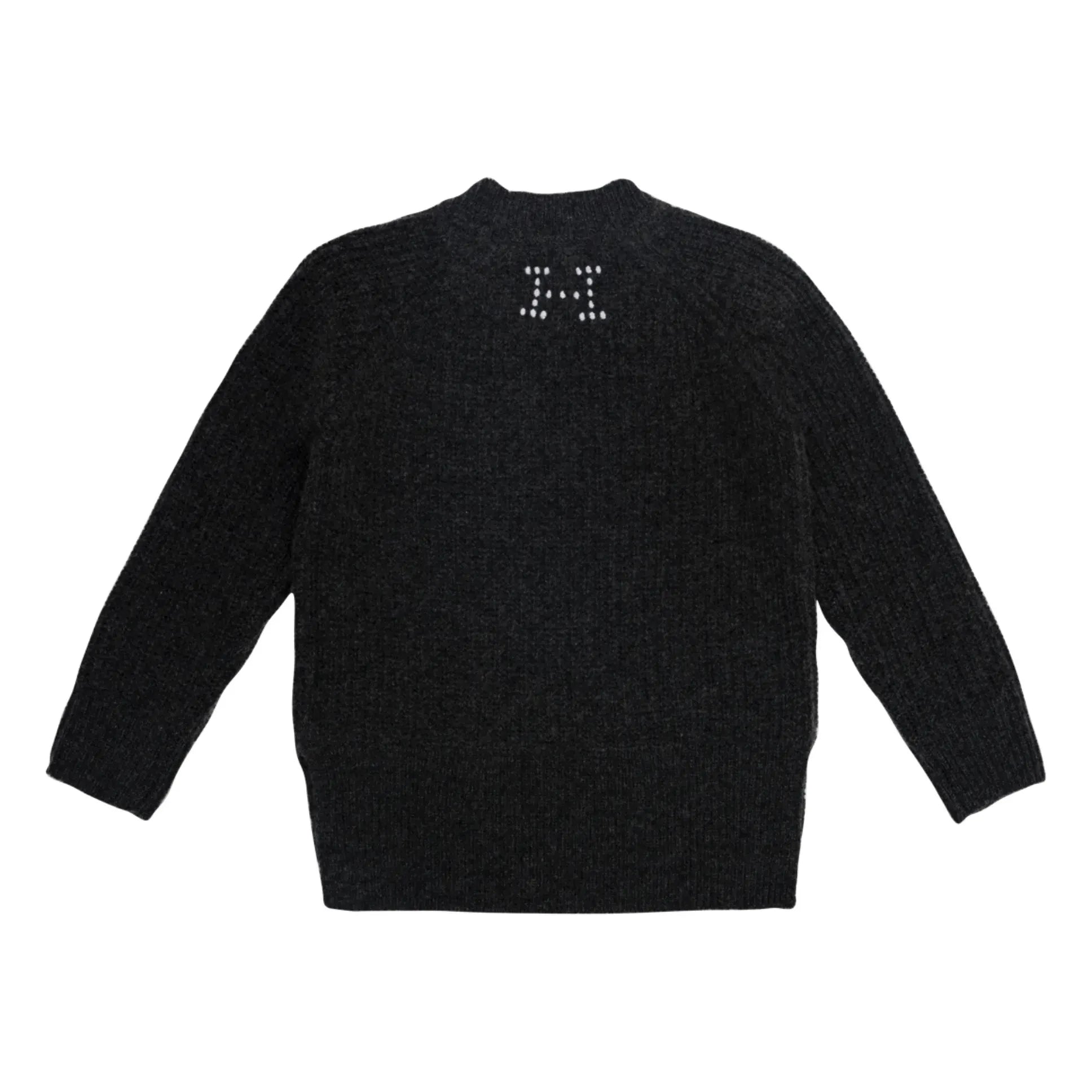 Holmm - Ellis Woll Kaschmir Pullover | Schwarz