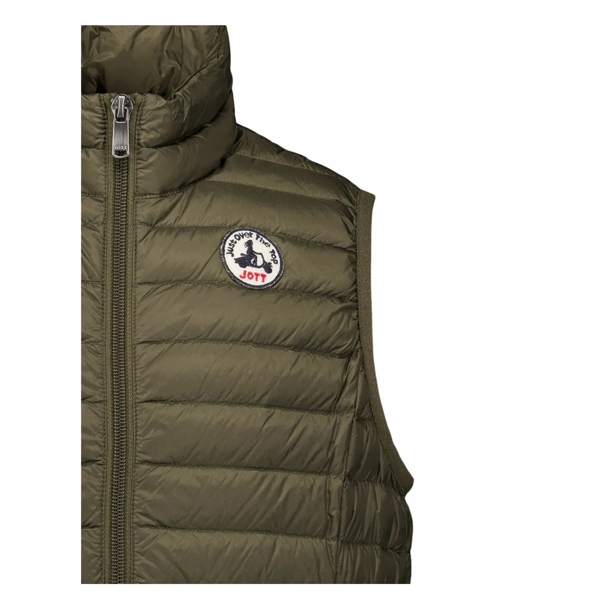 Jott - Ärmellose Steppweste Zoé | Khaki
