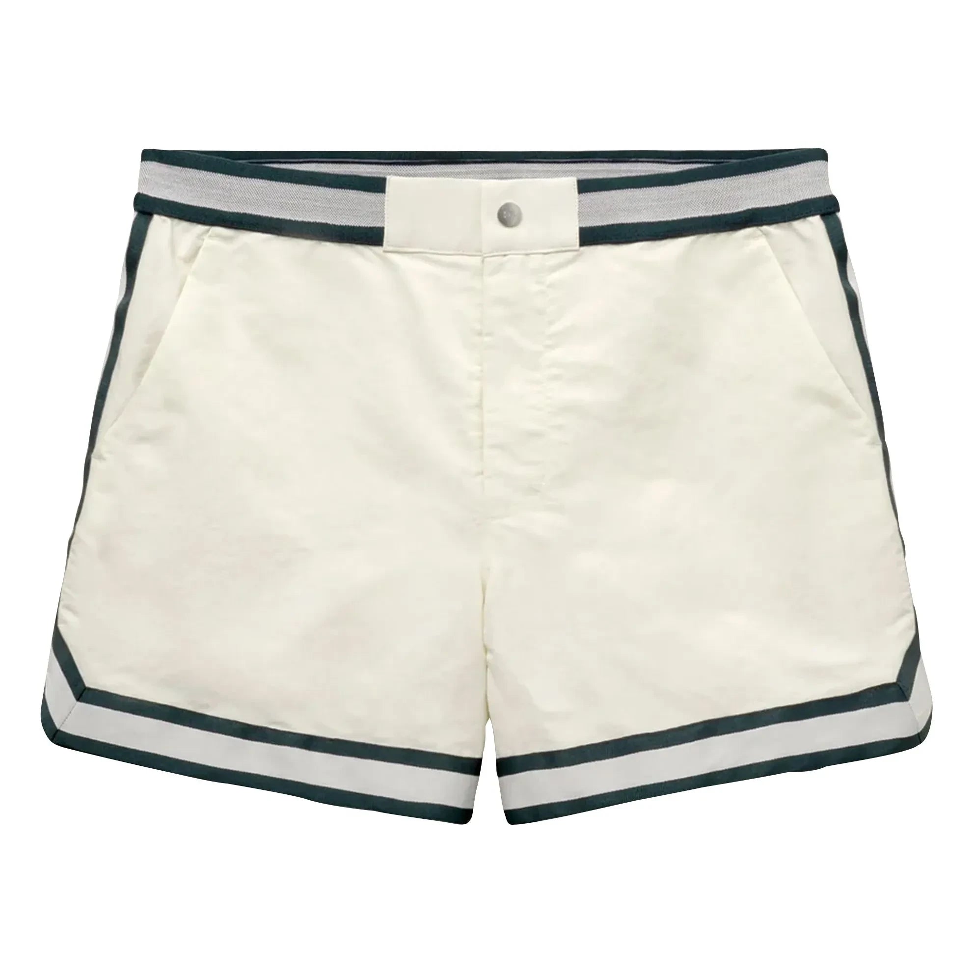 Ché Studios – Baller Badeshorts | Weiß - Creme