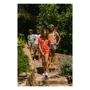 Favorite People - Flowery Napoli T-Shirt | Rot
