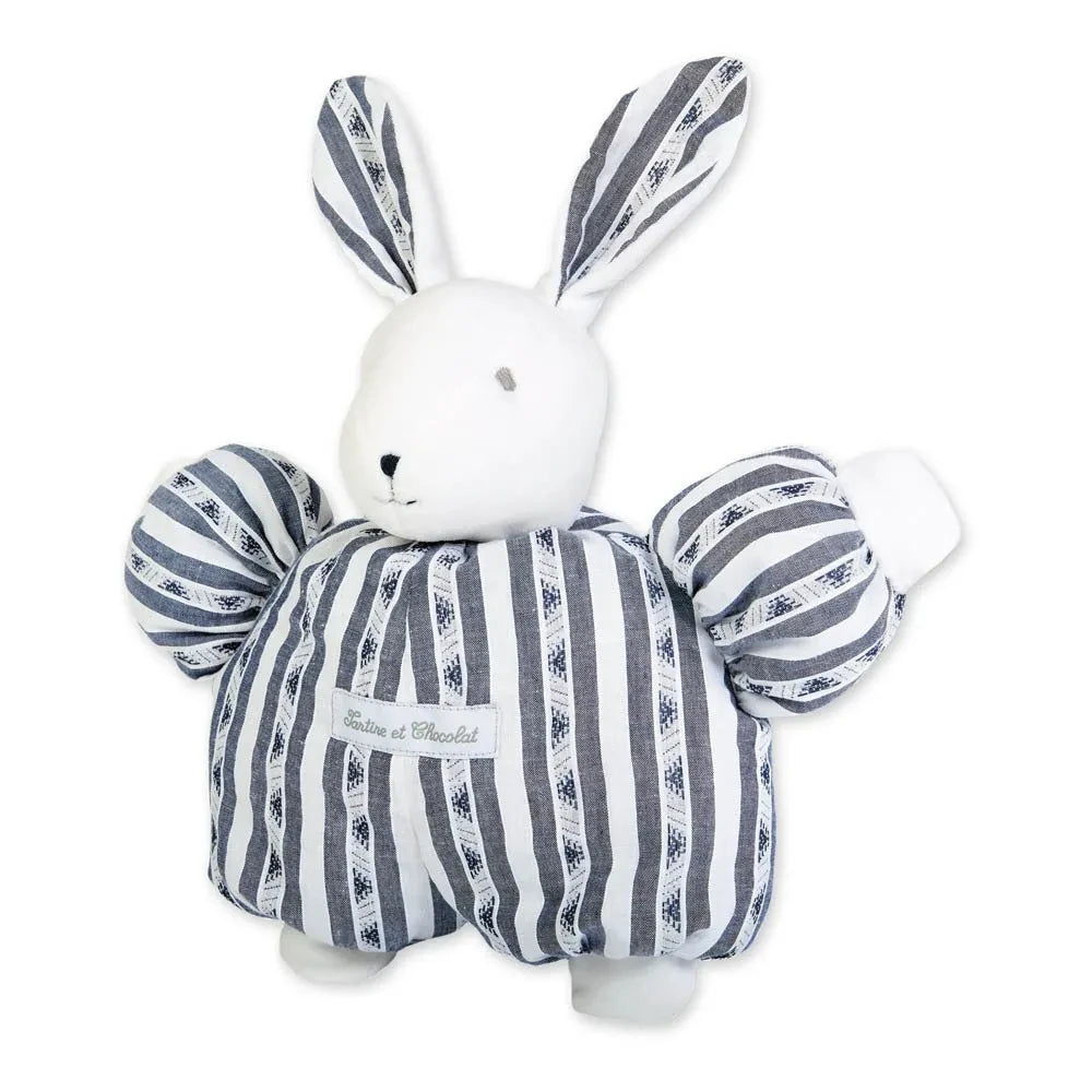 Tartine et Chocolat - Augustin The Rabbit Weiches Spielzeug 1977 - 25 cm | Marineblau