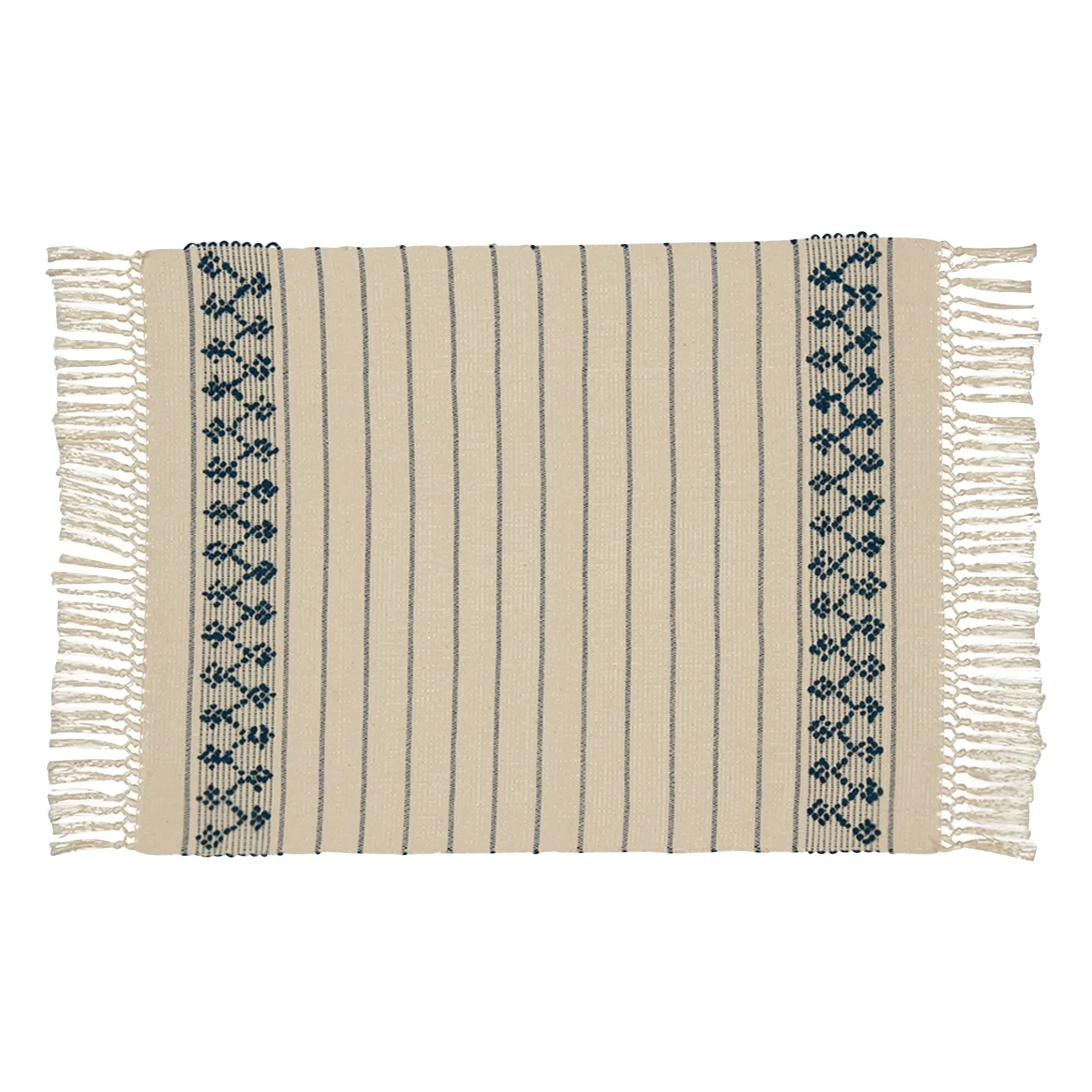 House of Capricorn - Amélia besticktes Tischset | Blau