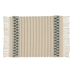 House of Capricorn - Amélia besticktes Tischset | Blau