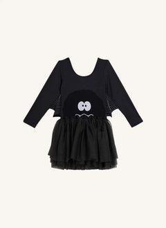 Stella McCartney Kids - Tül Örümcek Elbise | Siyah