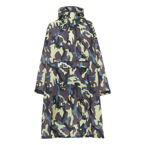 Rainkiss - Camouflage Wasserdichter Poncho | Camel
