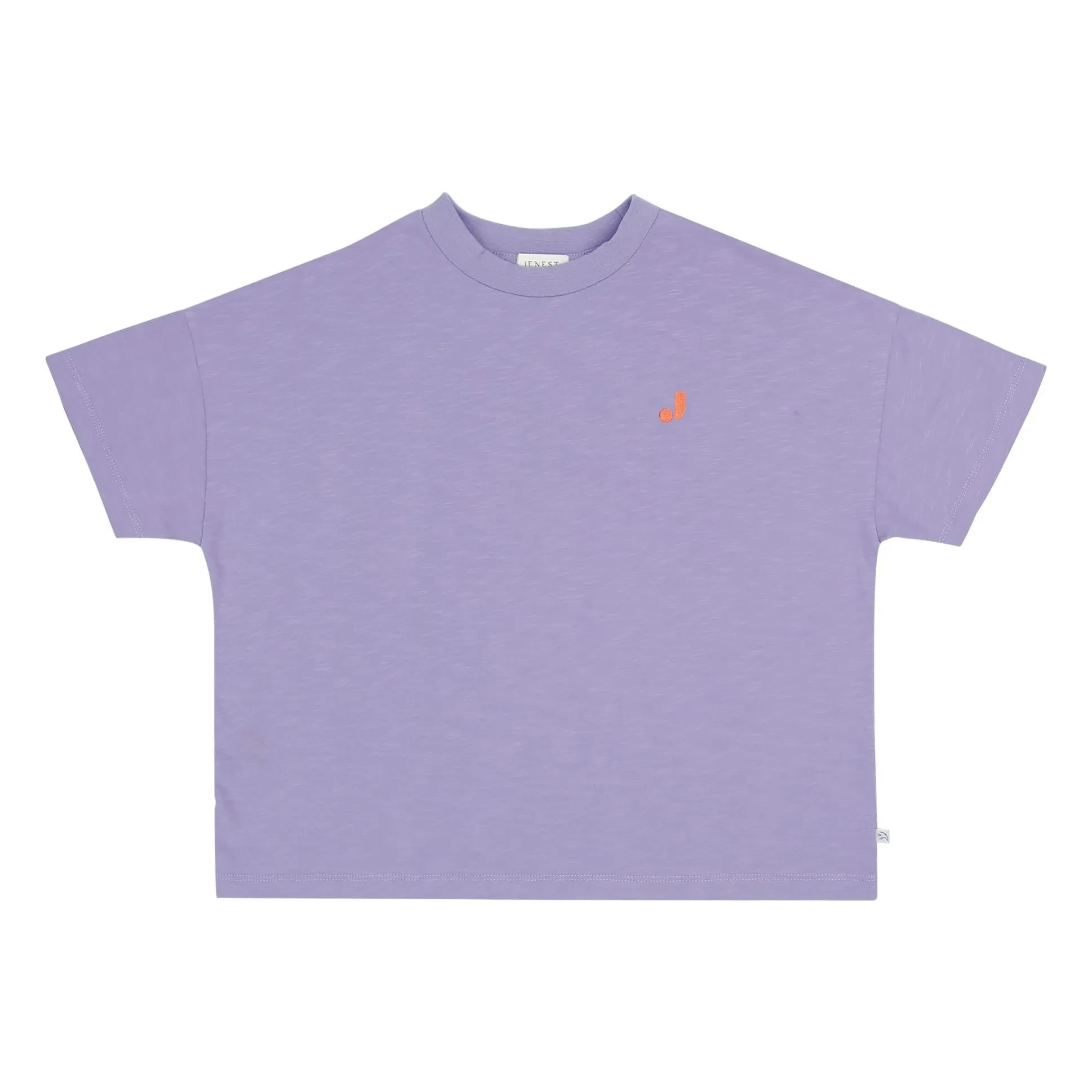 Jenest - Oversize T-Shirt Ben En Route Bio-Baumwolle | Lila