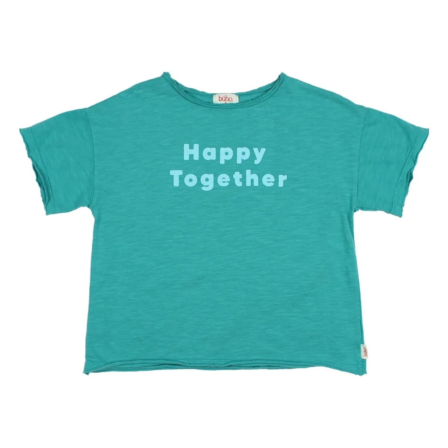 Búho - Happy Together T-Shirt Bio-Baumwolle | Türkis