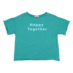 Búho - Happy Together T-Shirt Bio-Baumwolle | Türkis