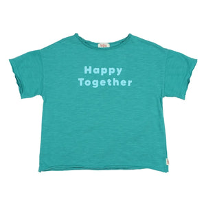 Búho - Happy Together T-Shirt Bio-Baumwolle | Türkis