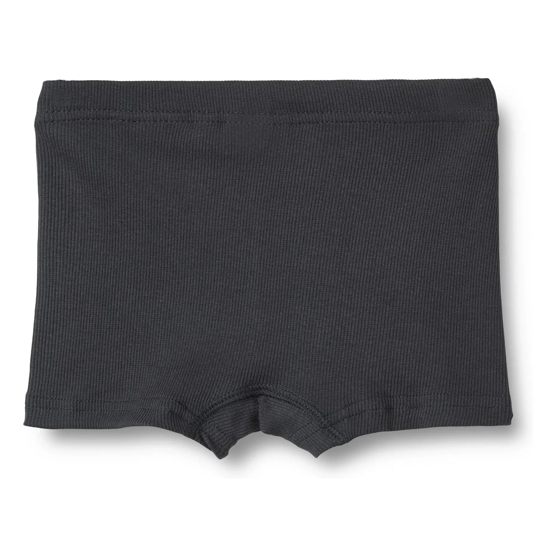 Wheat - 2er Pack Louis Coton Bio Boxer-Shorts | Schwarz