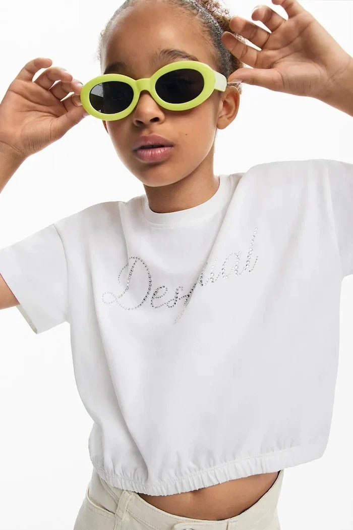 Desigual Çocuk Pamuklu Tişört