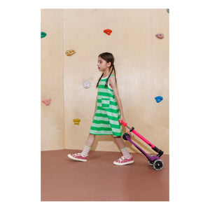 Micro - Maxi Faltbarer Neon LED Scooter | Rosa
