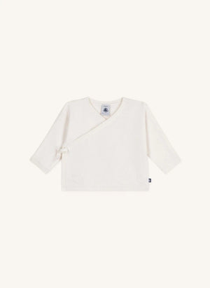 Petit Bateau - Yün Kalp Yelek | Beyaz