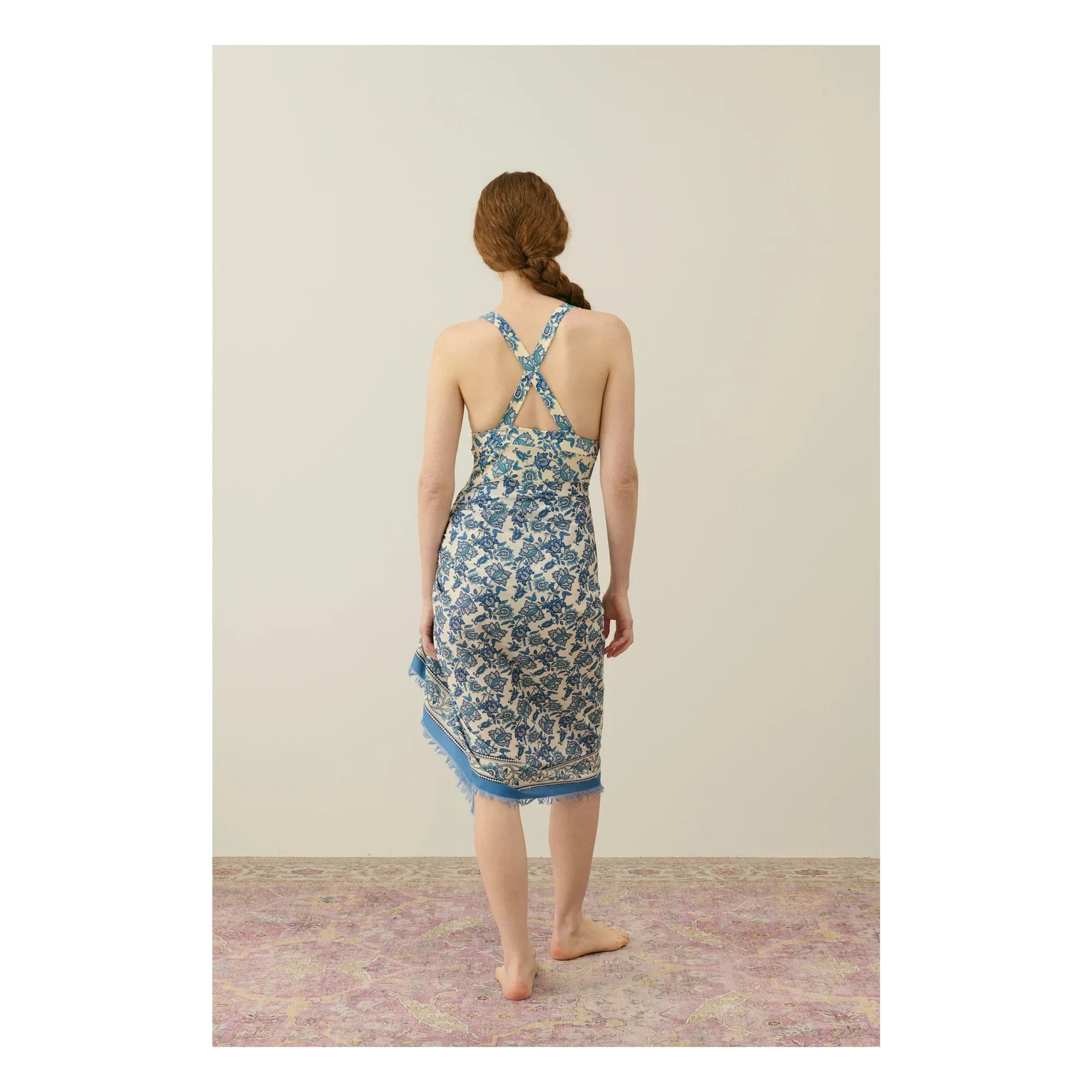 Louise Misha - Playa Schal - Damenkollektion | Blau