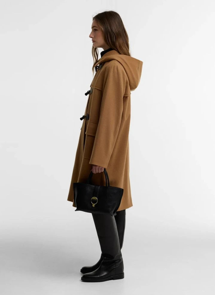 Barbour - Melody Woll-Duffle-Jacke | Beige