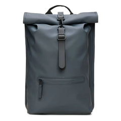 Rains - Rolltop W3 Rucksack | Dunkelgrau