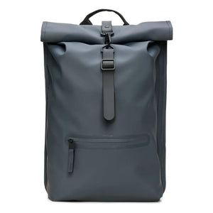 Rains - Rolltop W3 Rucksack | Dunkelgrau