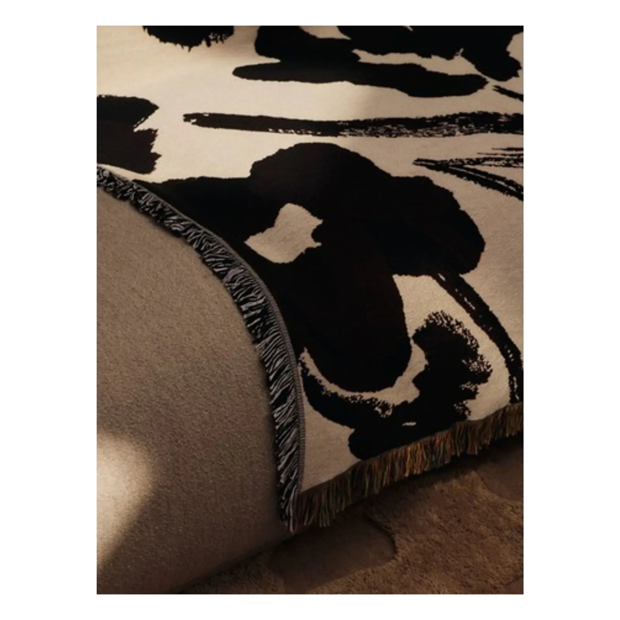 Ferm Living - Cilla Baumwoll-Gobelintuch | Braun