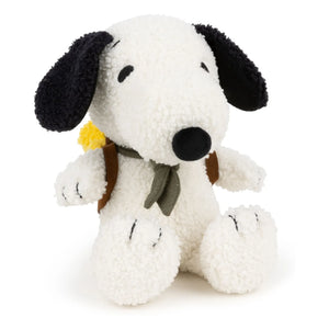 Bon Ton Toys - SNOOPY - Snoopy Plüschtier mit Woodstock in der Tasche