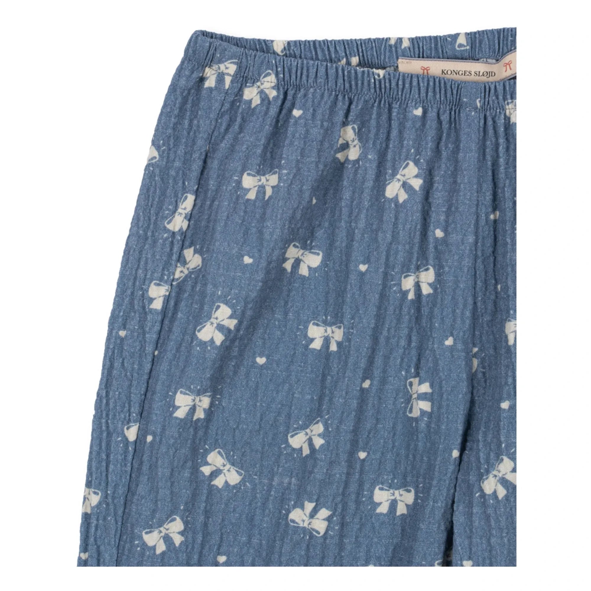 Konges Sløjd - Vida Hose aus Bio-Baumwolle | Blau