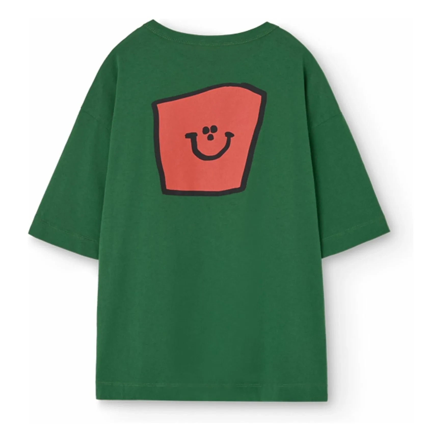 The Animals Observatory - Collie Sourire T-Shirt Bio-Baumwolle | Chromgrün