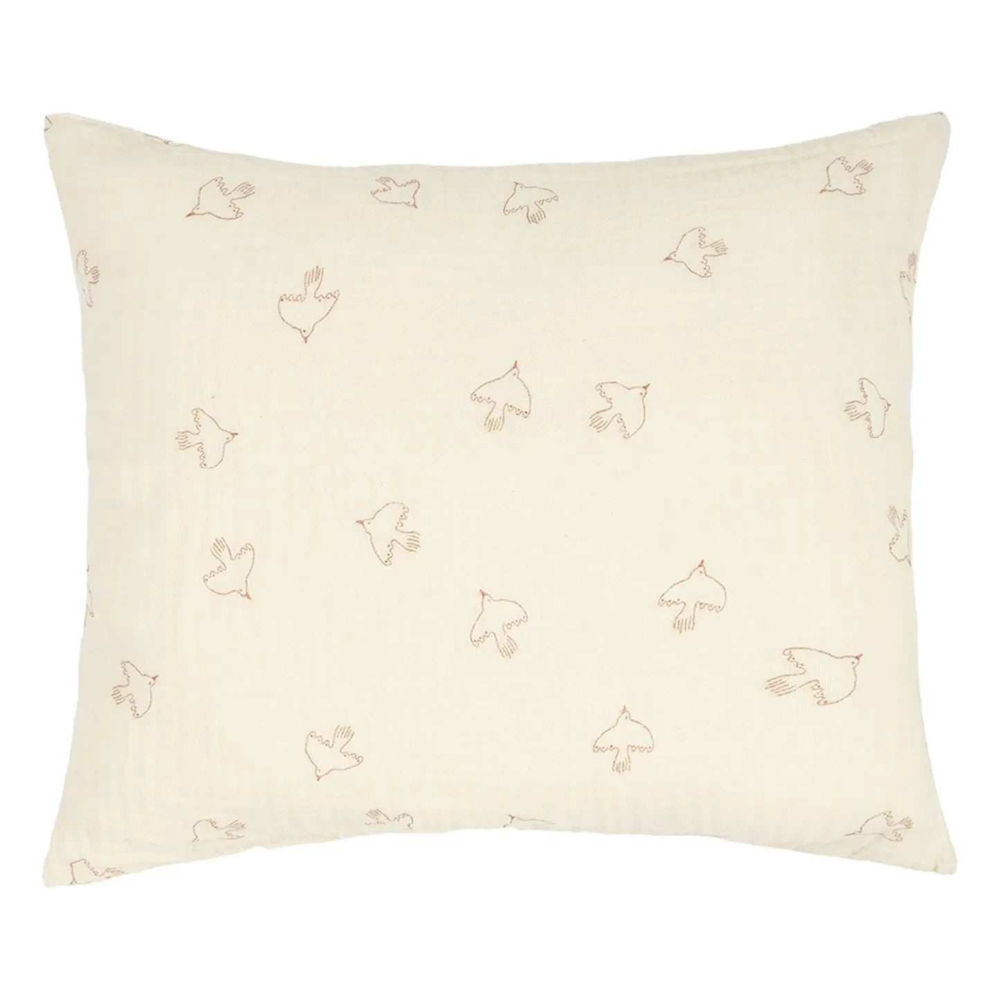 Nobodinoz - Wabi-Sabi Hoshi Birds Kissenbezug | Creme