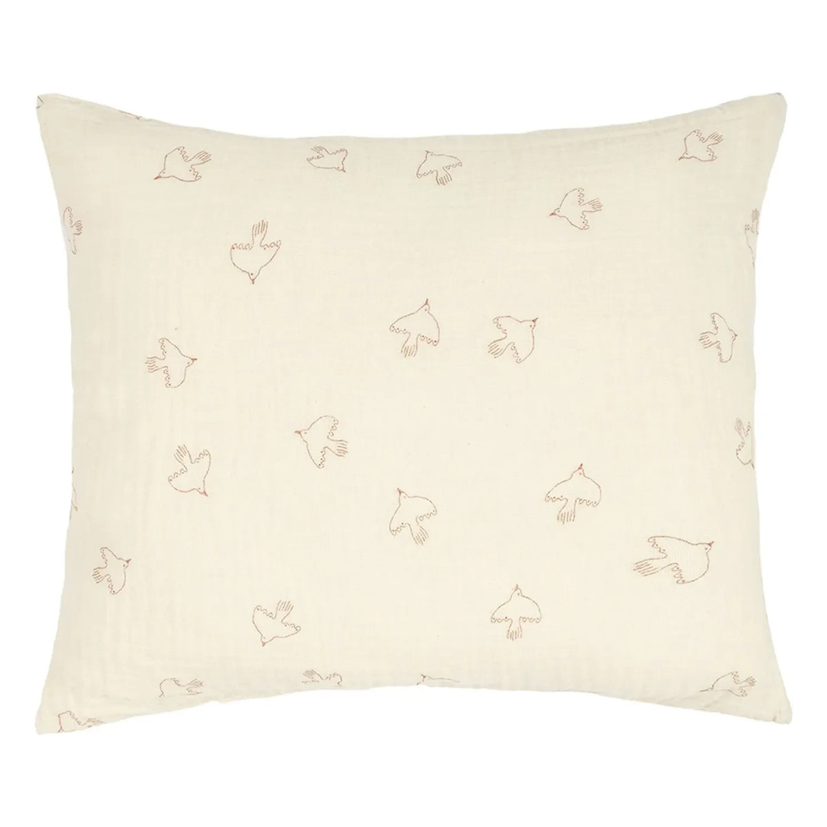 Nobodinoz - Wabi-Sabi Hoshi Birds Kissenbezug | Creme