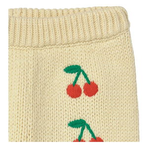 Tinycottons - Cerises Strickhose | Gelb