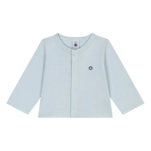 Petit Bateau - Strickjacke aus Bio-Baumwolle | Türkis