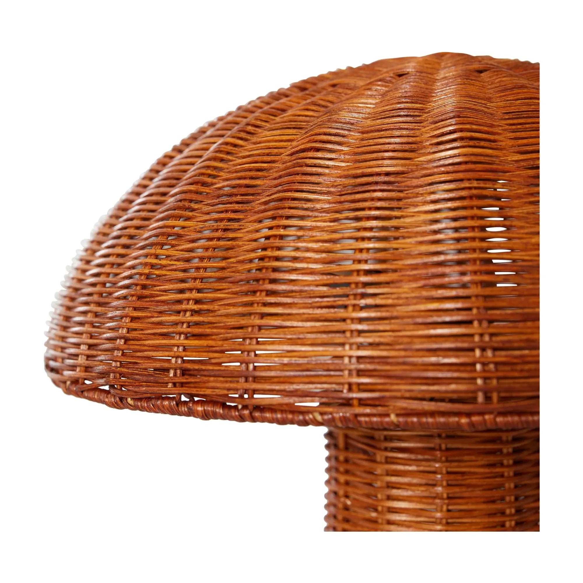 HKliving - Geflochtene Tischlampe