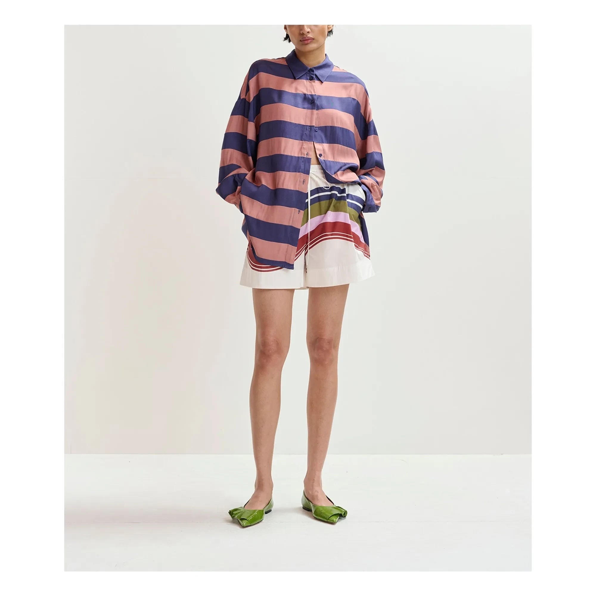 Essentiel Antwerp - Jaim gestreiftes Hemd | Blau