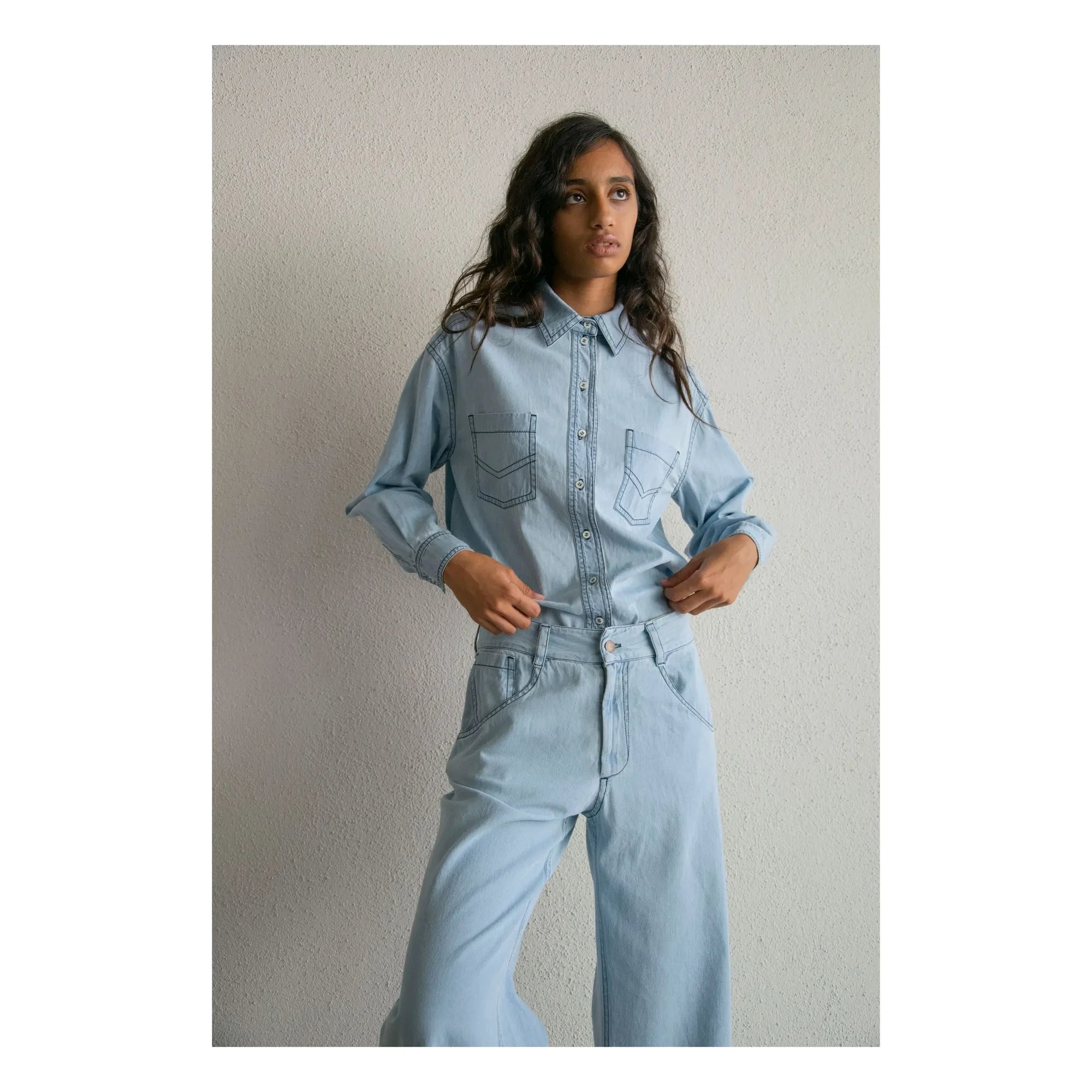 THEAVANT - Love Light Denim Hemd | Blau