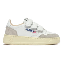 Autry - Baskets Kids Kidstripes Low Glitter Deri | Gümüş