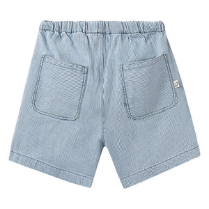 Cozmo – Bermudashorts mit Zedernstreifen | Hellblau