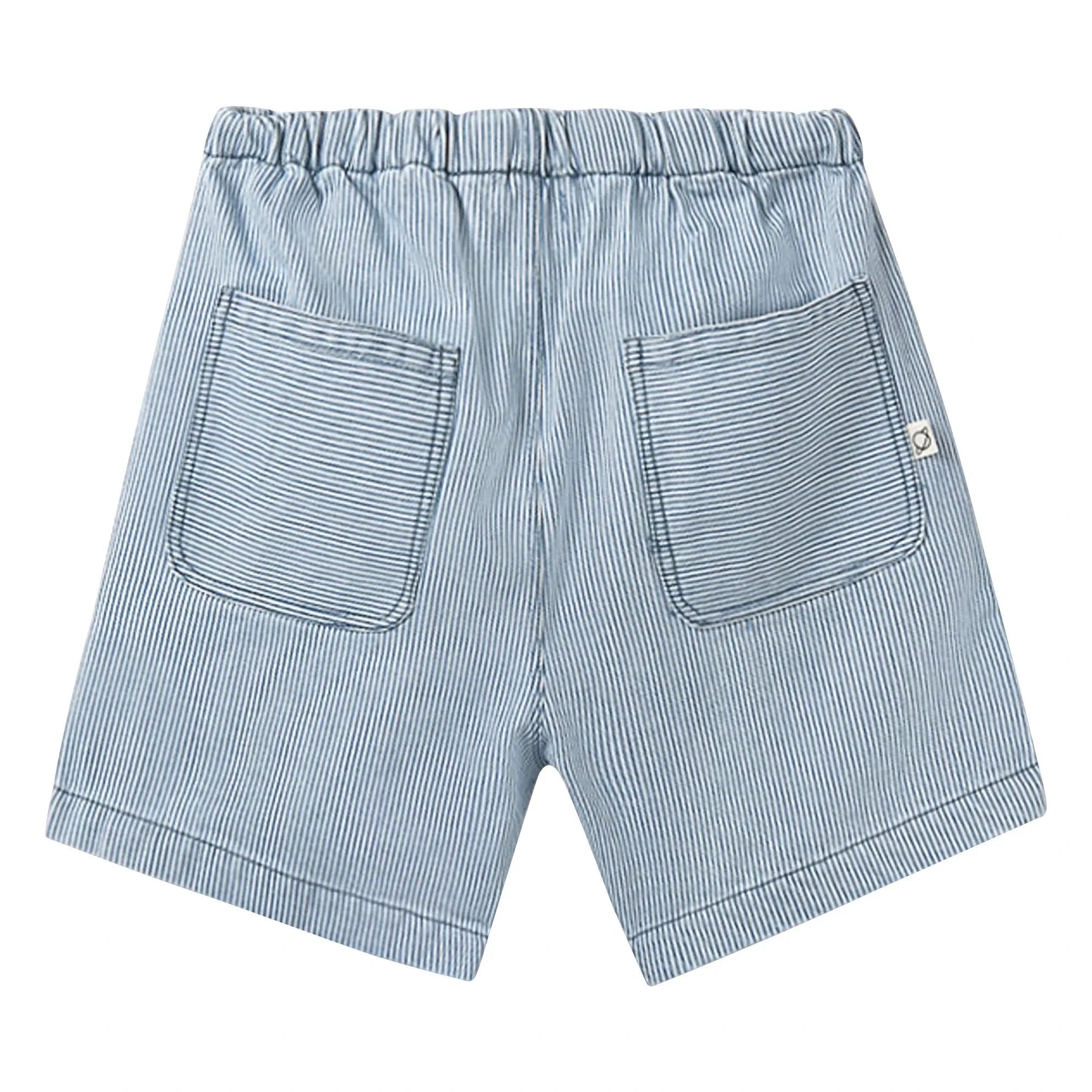 Cozmo – Bermudashorts mit Zedernstreifen | Hellblau