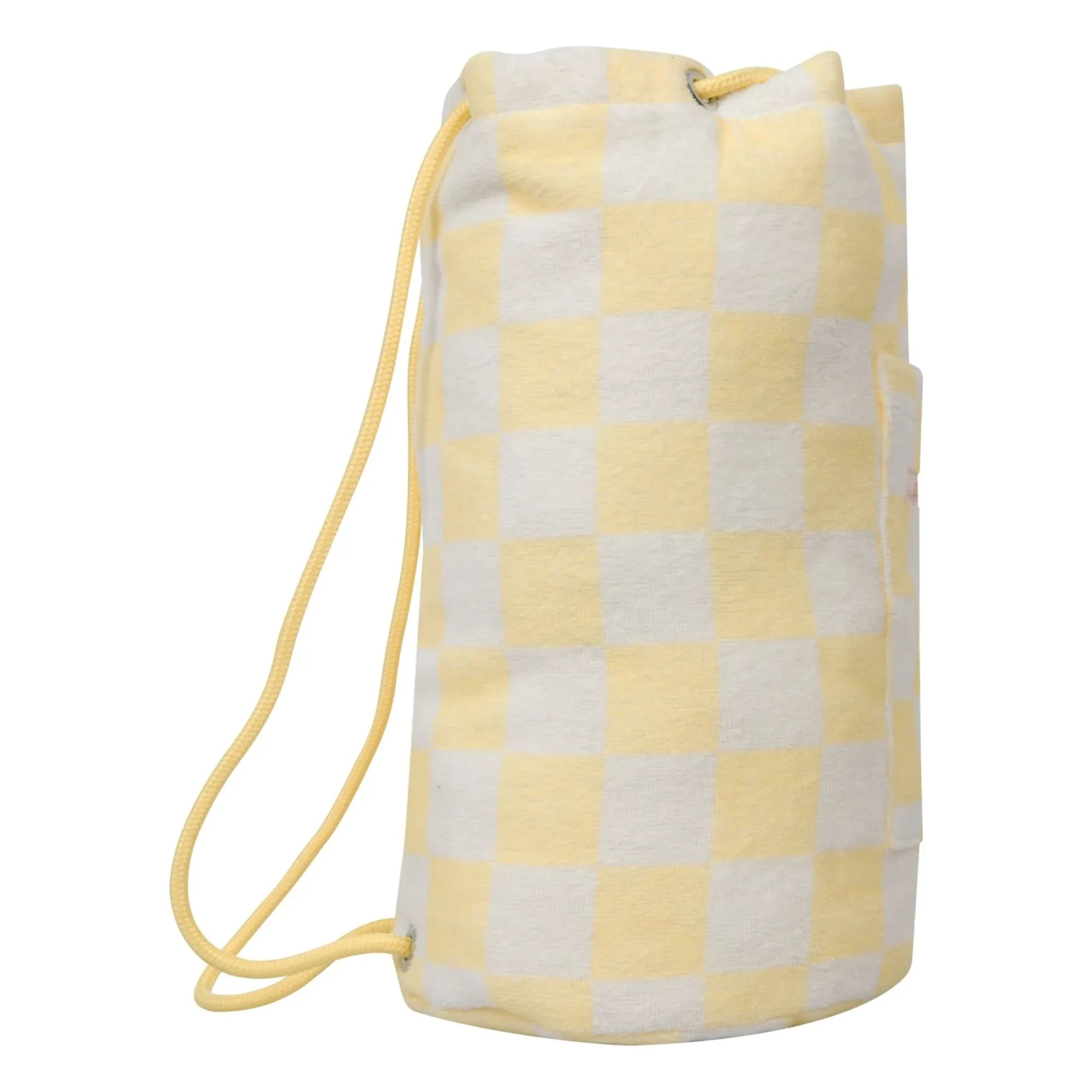 Jera Mini - Terrycloth Tasche Rucksack | Blassgelb