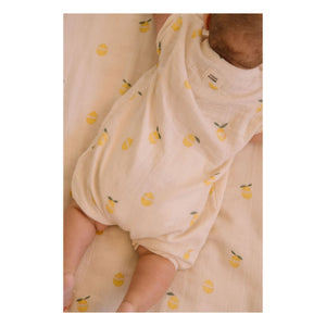 Studio Bohème - Jumpsuit Bebecito Lemons Bio-Baumwolle | Ecru