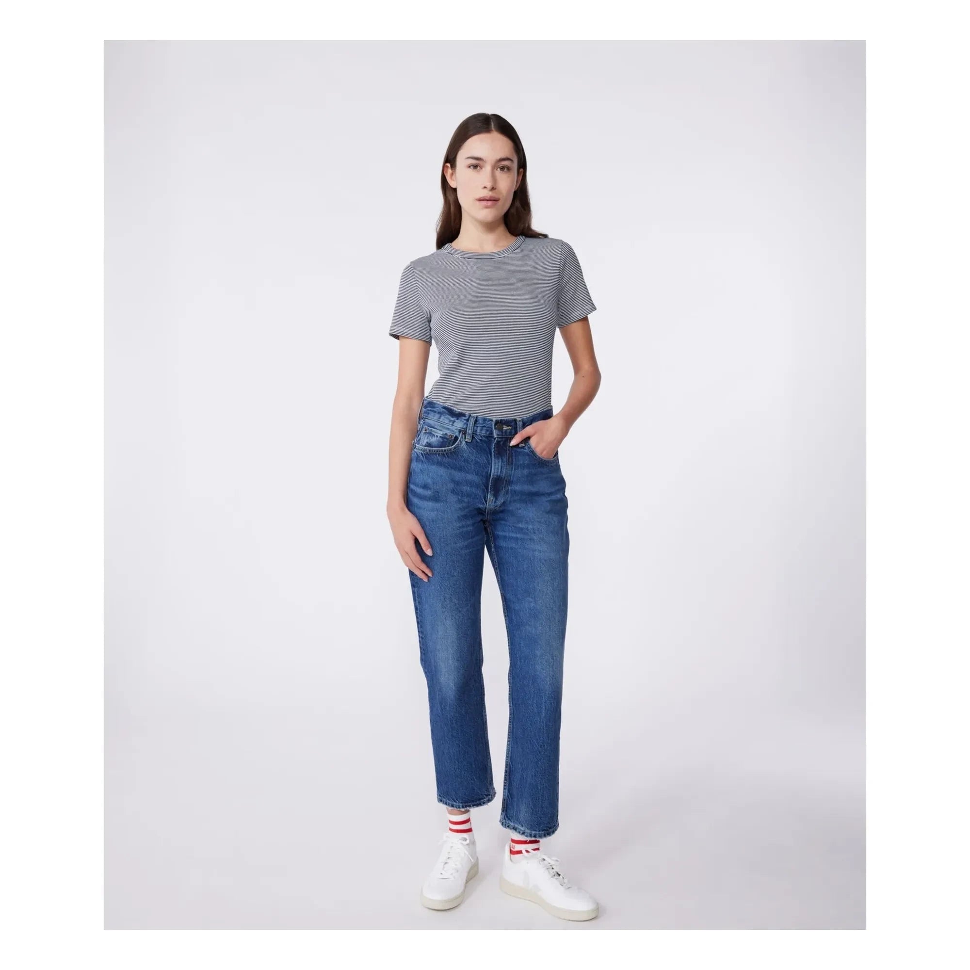 Petit Bateau – Das ikonische T-Shirt – Damenkollektion | Marineblau