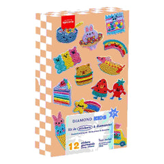 La Petite Épicerie – Diamantmalset für Kinder – Yummy-Aufkleber