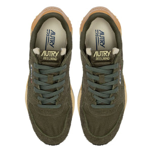 Autry - Baskets Reelwind Low Bicolore Wildleder | Khaki
