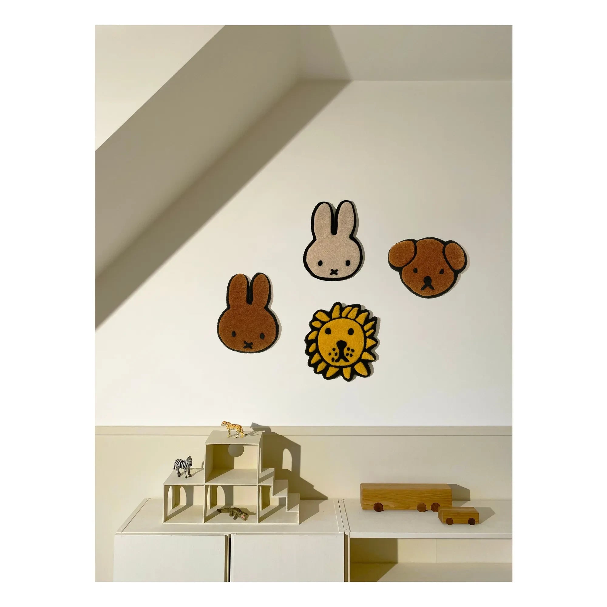 Maison Deux - Miffy Teppich | Creme