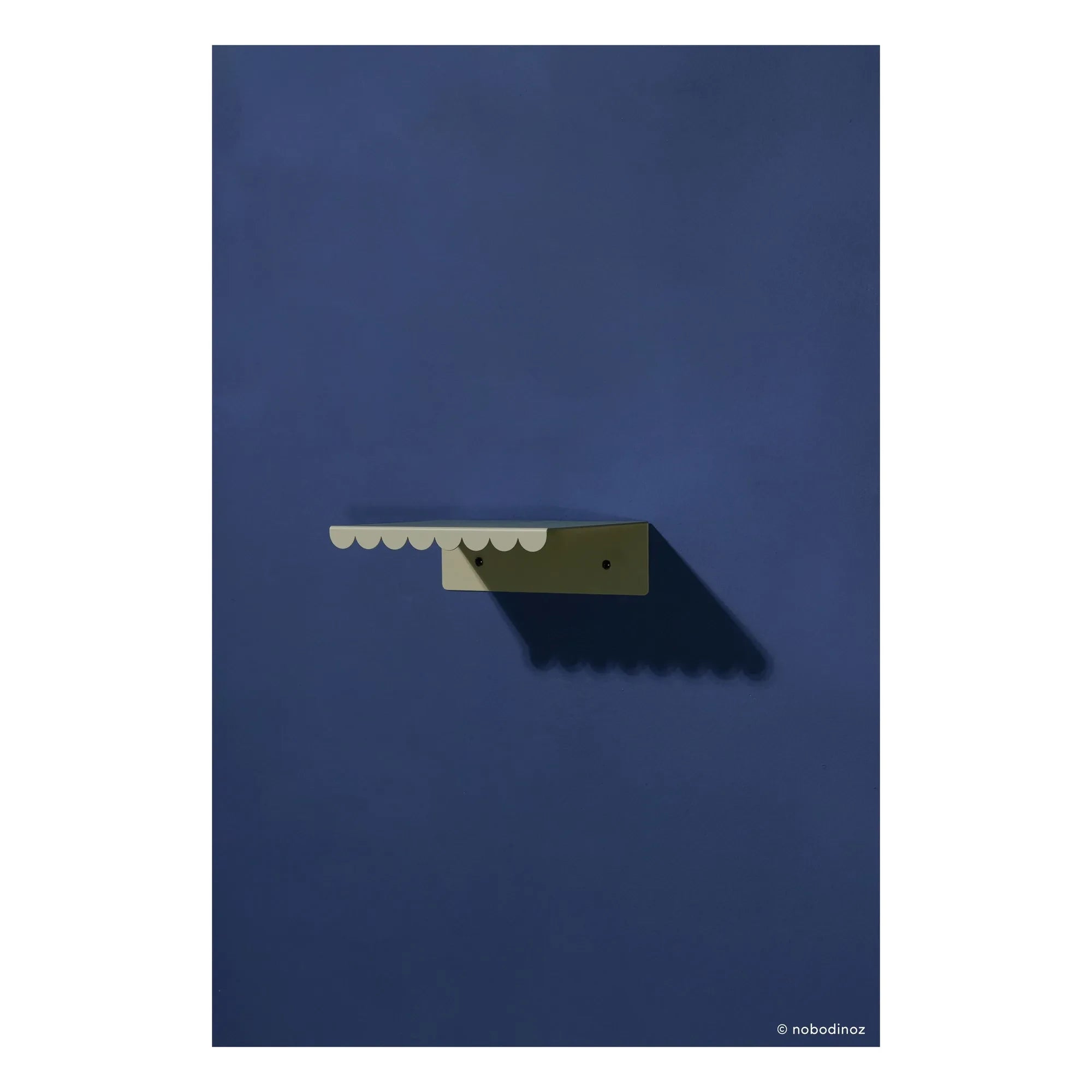 Nobodinoz - Vibes Wandregal 20x16 cm | Sage