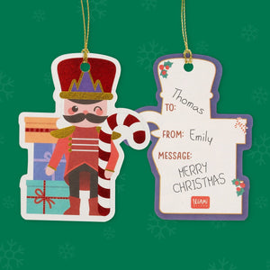 Legami - Set 10 Weihnachtsgeschenkanhänger